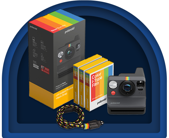 Polaroid Now Generation 3 i-Type Instant Camera Bundle