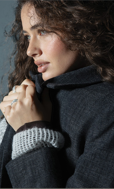The Wool Blend Blazer Coat