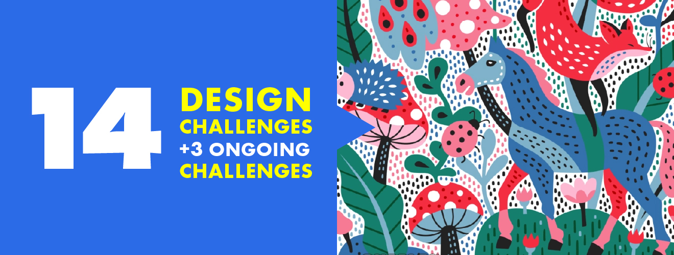 14 Design Challenges + 3 Ongoing Challenges