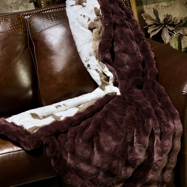 The Brownie Trail Mix Blanket
