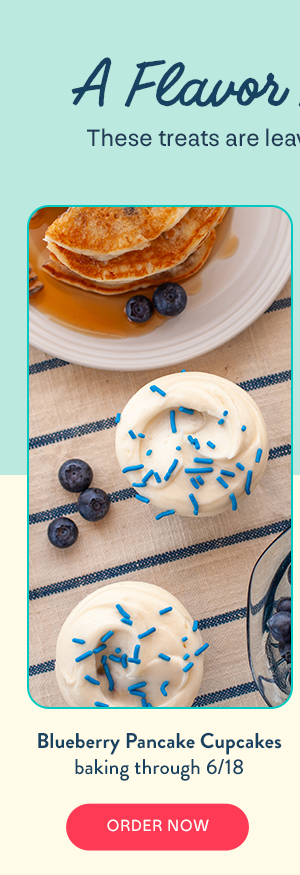 Blueberry Pancake Cupcake