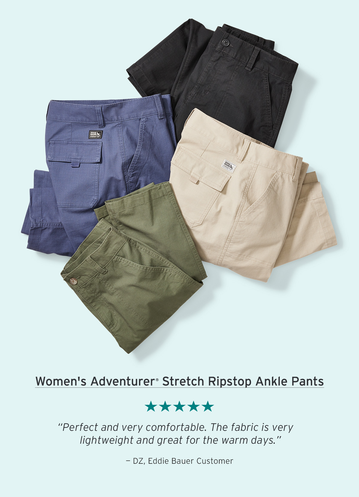 Women's Adventurer(r) Stretch Ripstop Ankle Pants