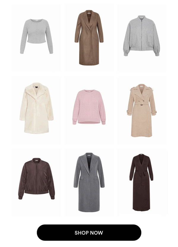 Shop 30% off* all Coats and Knits