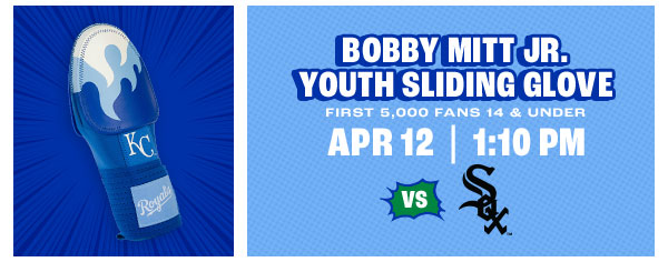 Bobby Mitt Jr. Youth Slidding Glove - April 12 - Get Tickets