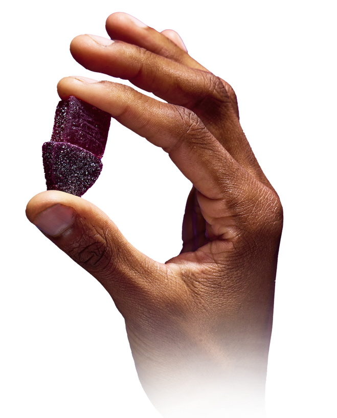 Hand With Gummies