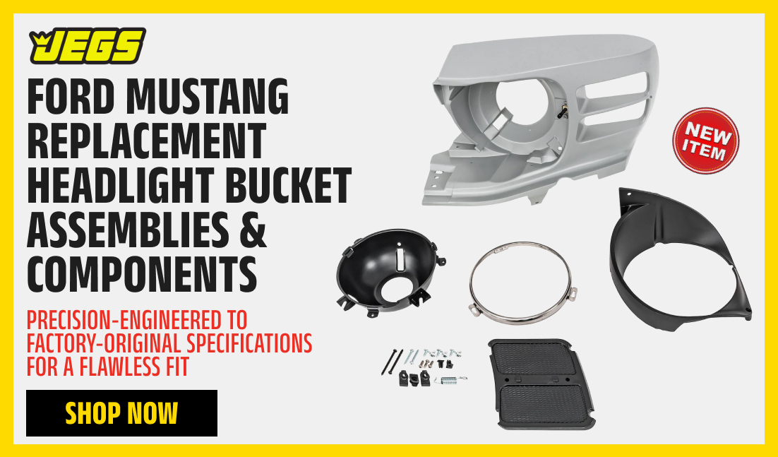 Ford Mustang Replacement Headlight Bucket Assemblies & Components