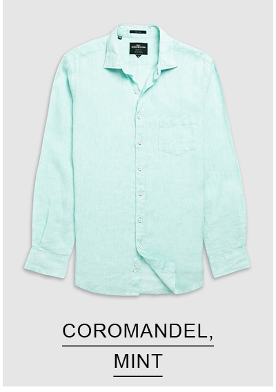 Shop Coromandel Sports Fit Shirt, Mint online and instore at Rodd & Gunn