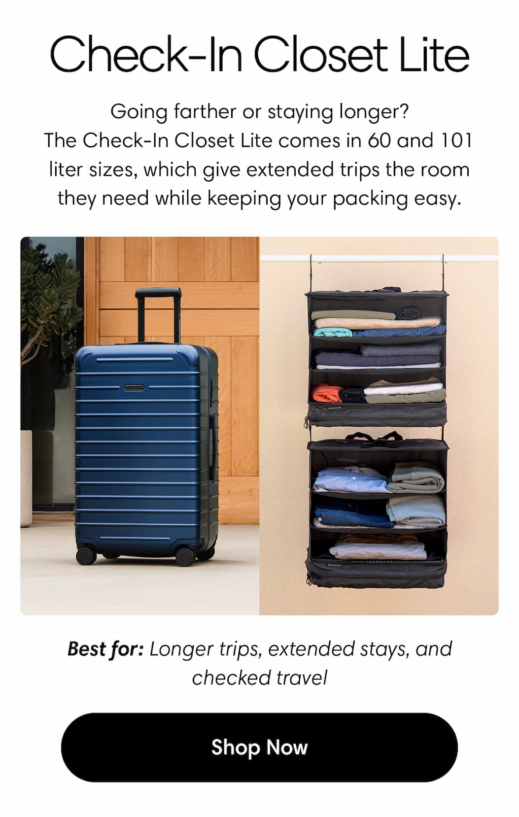 Last call to shop the Carry on closet original