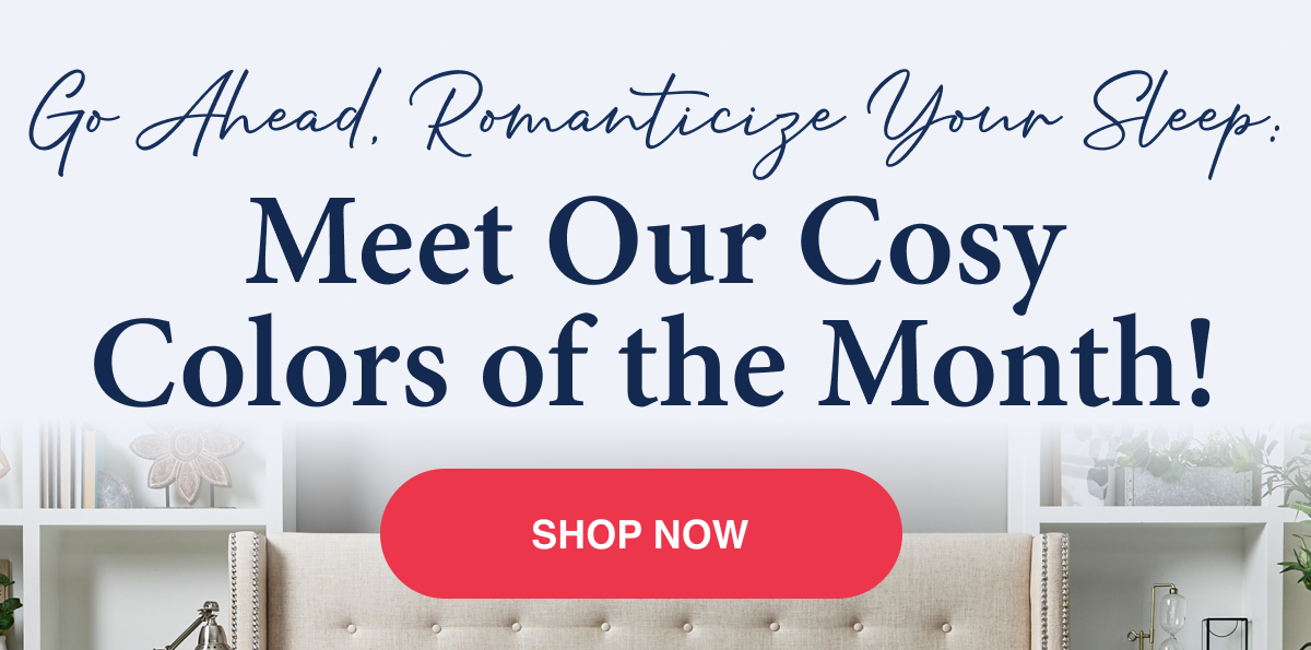 Meet our Cosy Colors of the Month