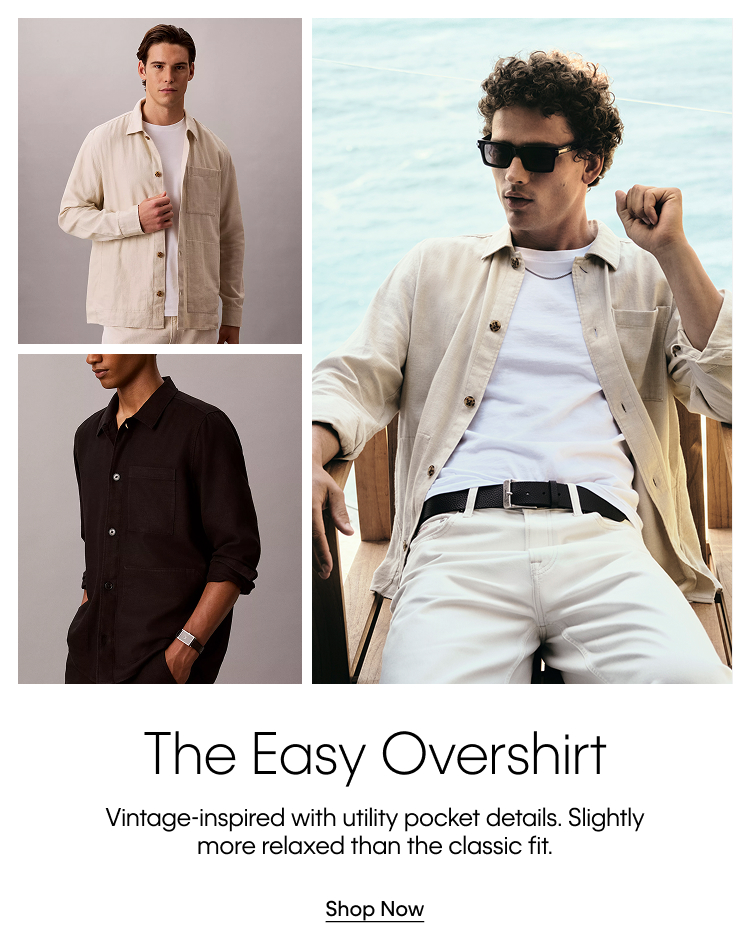The Easy Overshirt | Shop Linen Shirts