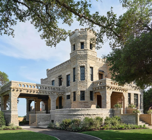 Castle turned into a home