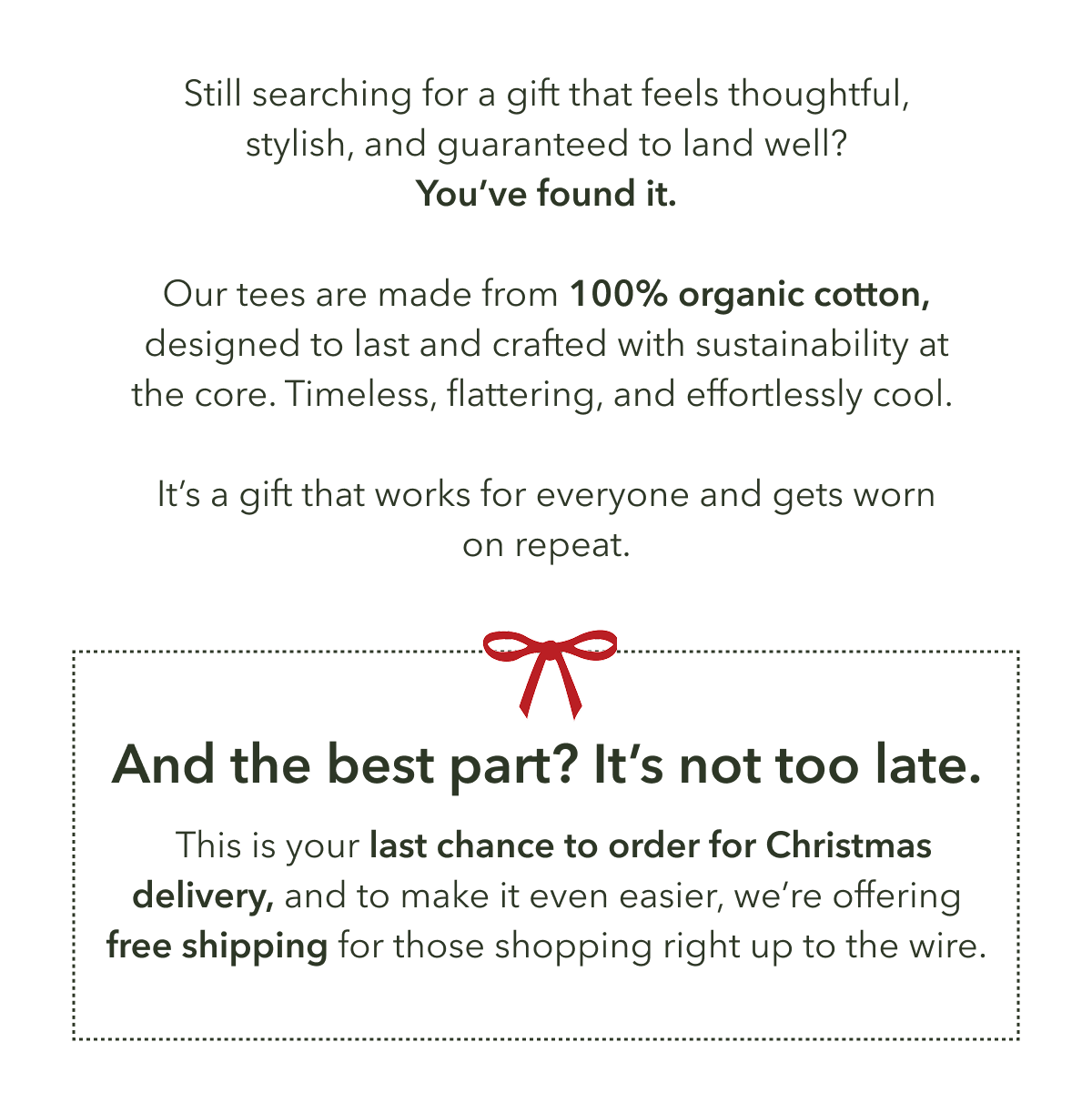 Still searching for a gift that feels thoughtful, stylish and guaranteed to land well?