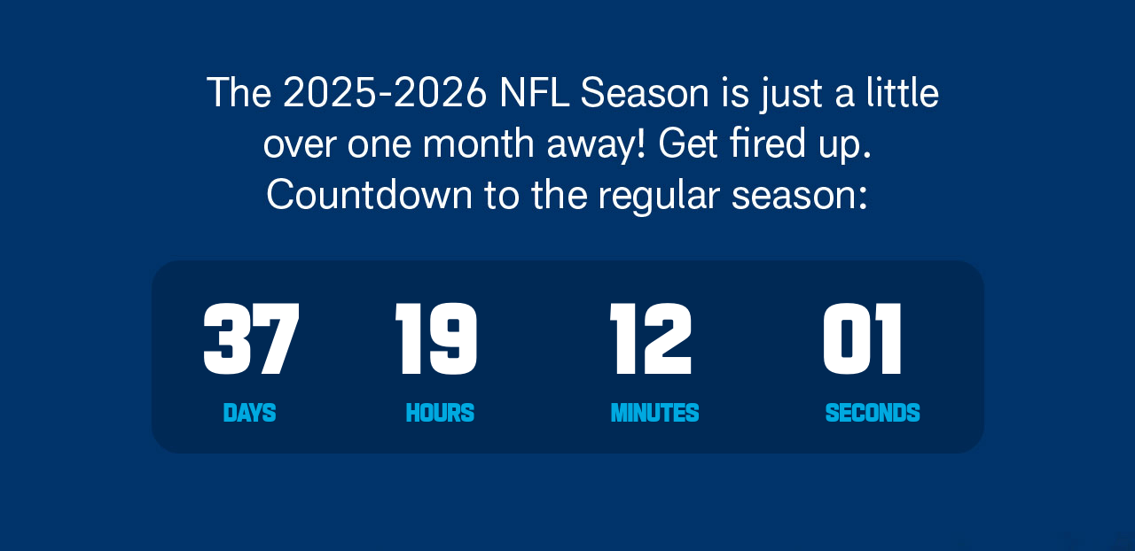 NFL Kickoff Countdown Timer