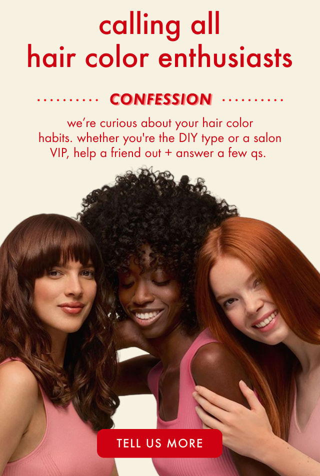 how do you color your hair survey