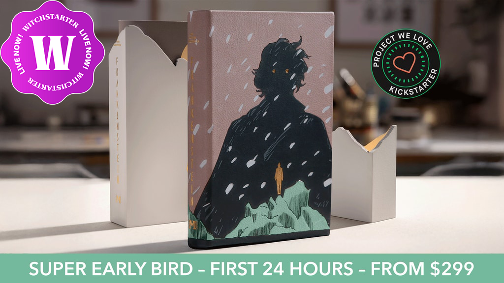 FRANKENSTEIN - Hand-Bound and Letterpress-Printed