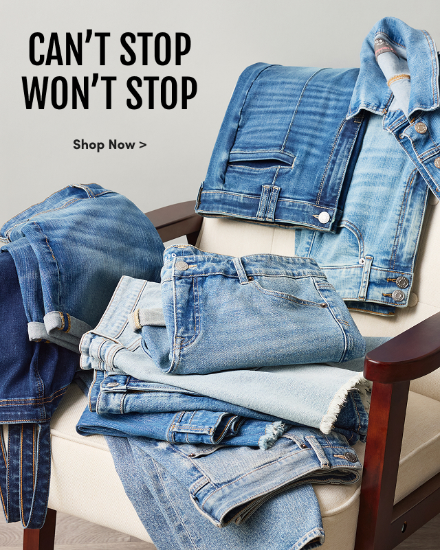 Can't Stop Won't Stop | Shop Now >