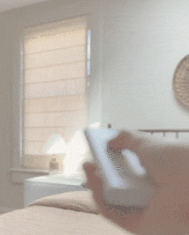 watch these motorized shades move