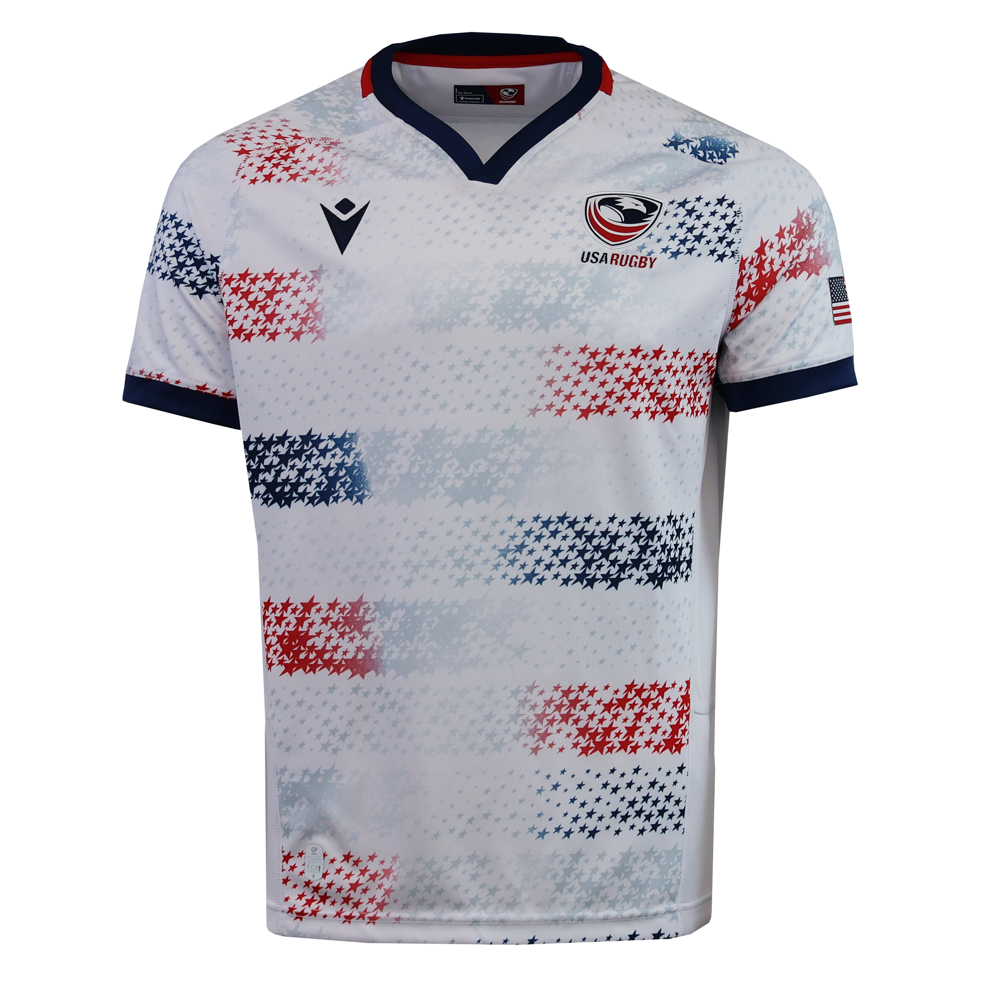 Image of USA Rugby 25/26 Home Replica Jersey by Macron
