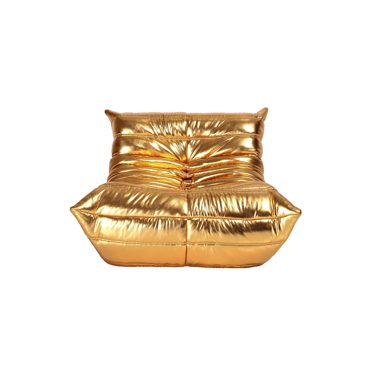 Image of Michel Ducaroy Fireside Lounge Chair - Chrome - Final Sale