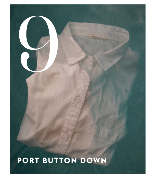 Port Button Down Coconut