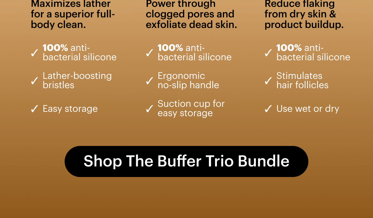 Shop The Buffer Trio Bundle
