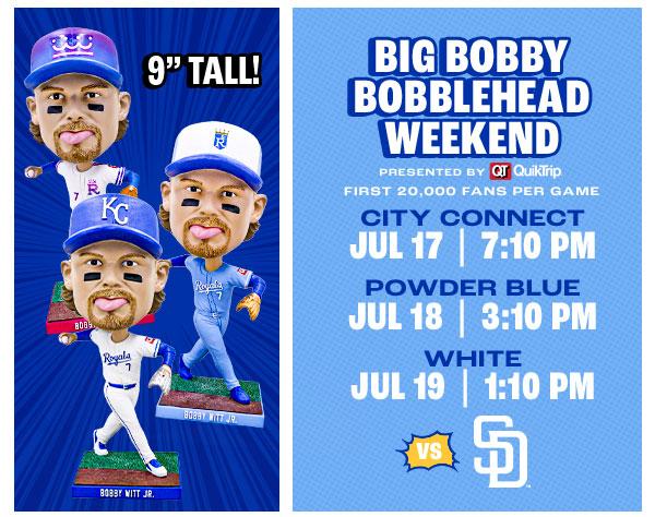 Big Bobby Bobblehead Weekend - July 17-19 - Get Tickets