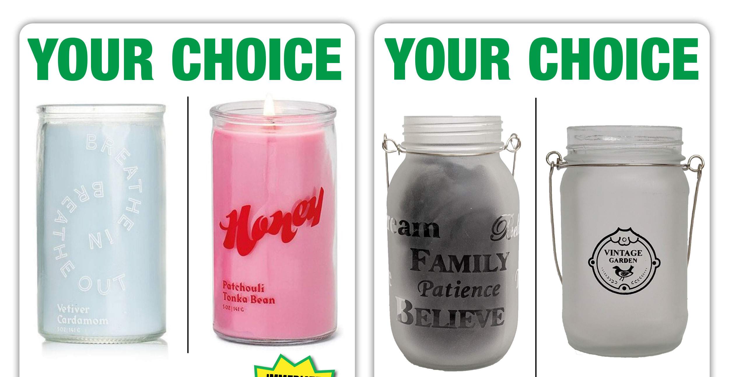 Candle - 5 oz. - ONLY 50¢ After Rebate*!