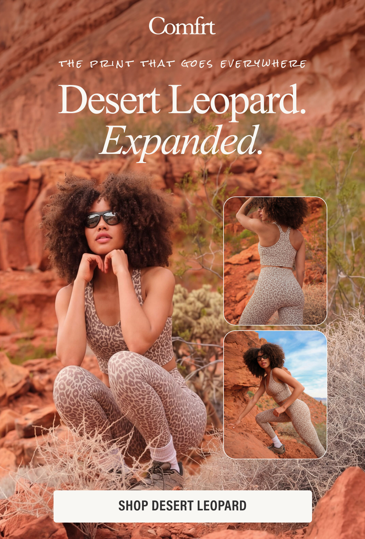 Desert Leopard | Shop Waffle and Athleisure