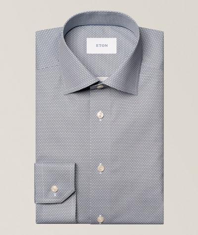 Eton - Slim-Fit Geo Signature Twill Dress Shirt