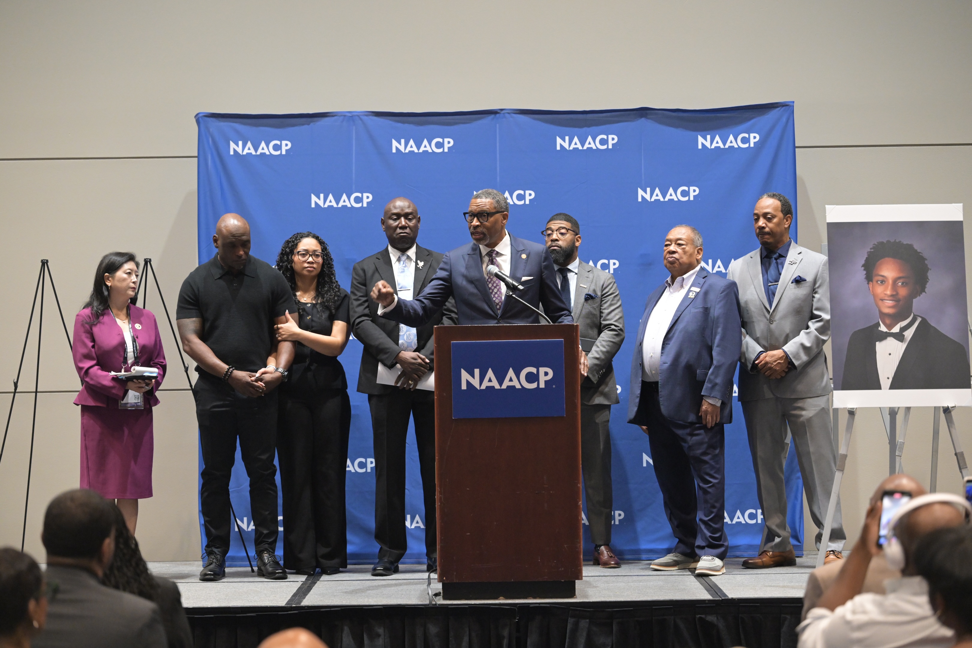 NAACP President and CEO Derrick Johnson