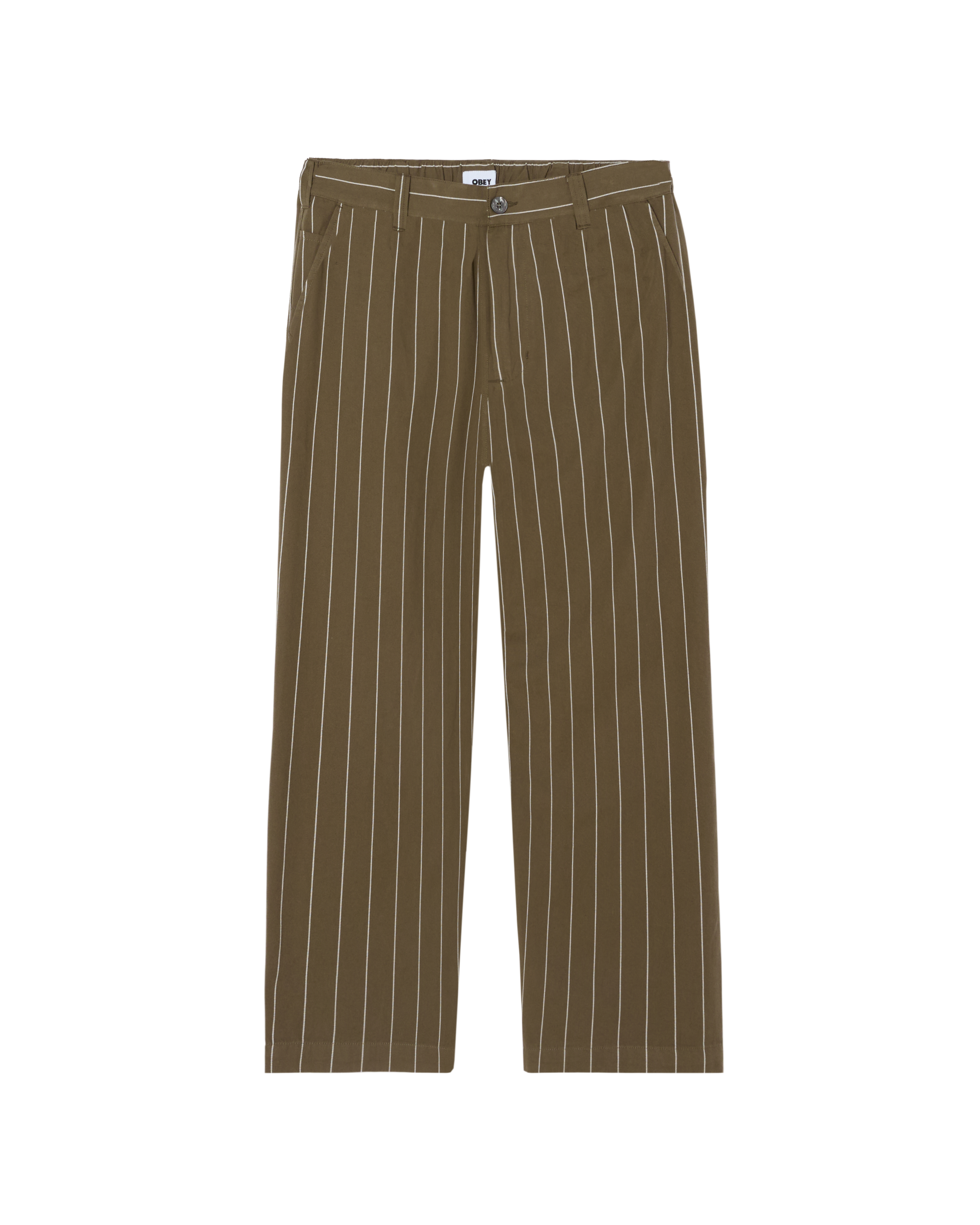 Image of FOSTER PLEATED STRIPE PANT