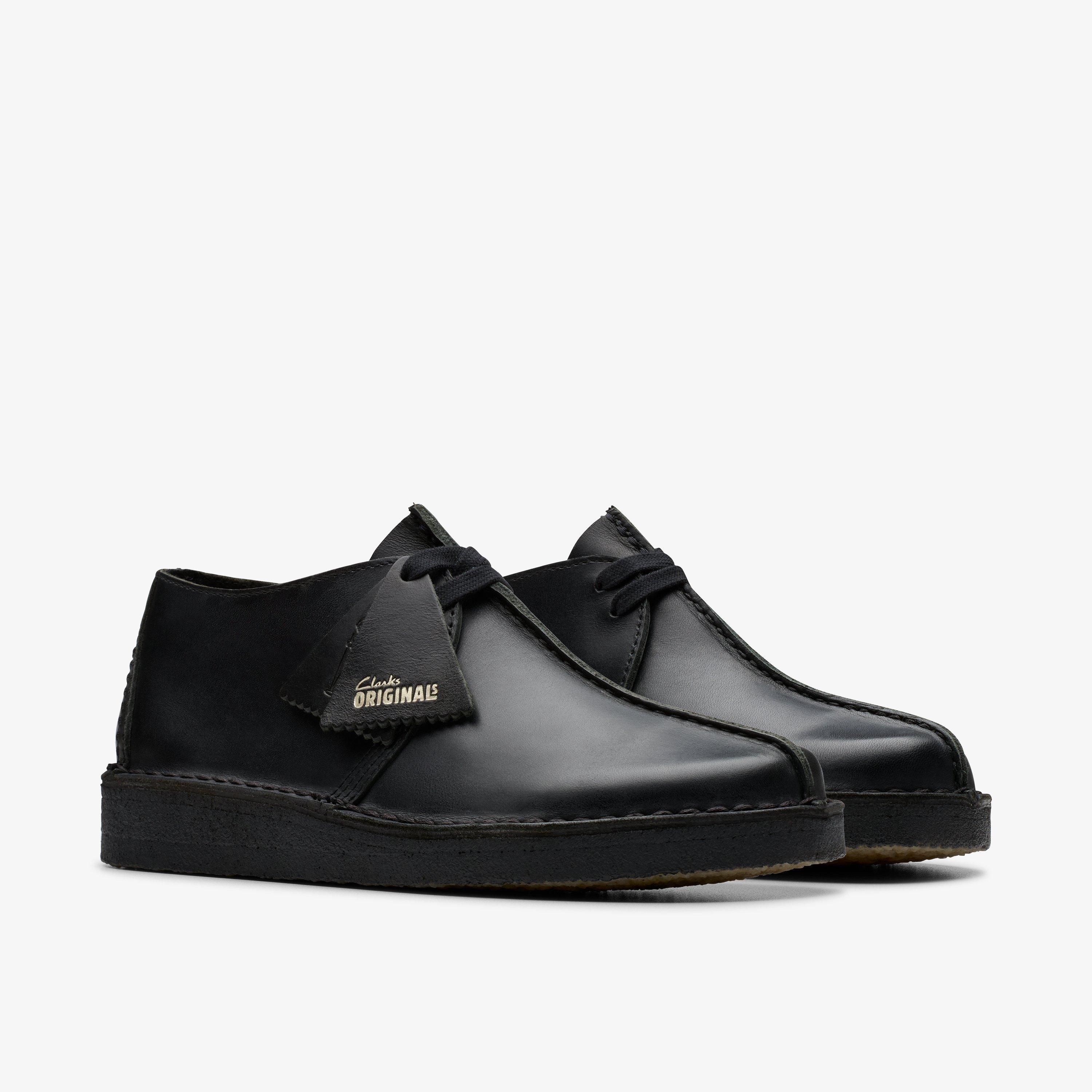 Desert Trek Black Smooth Leather
