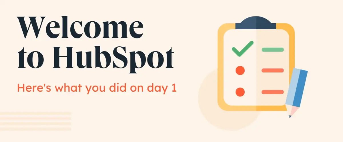 Copy of Welcome to HubSpot Email 1-1