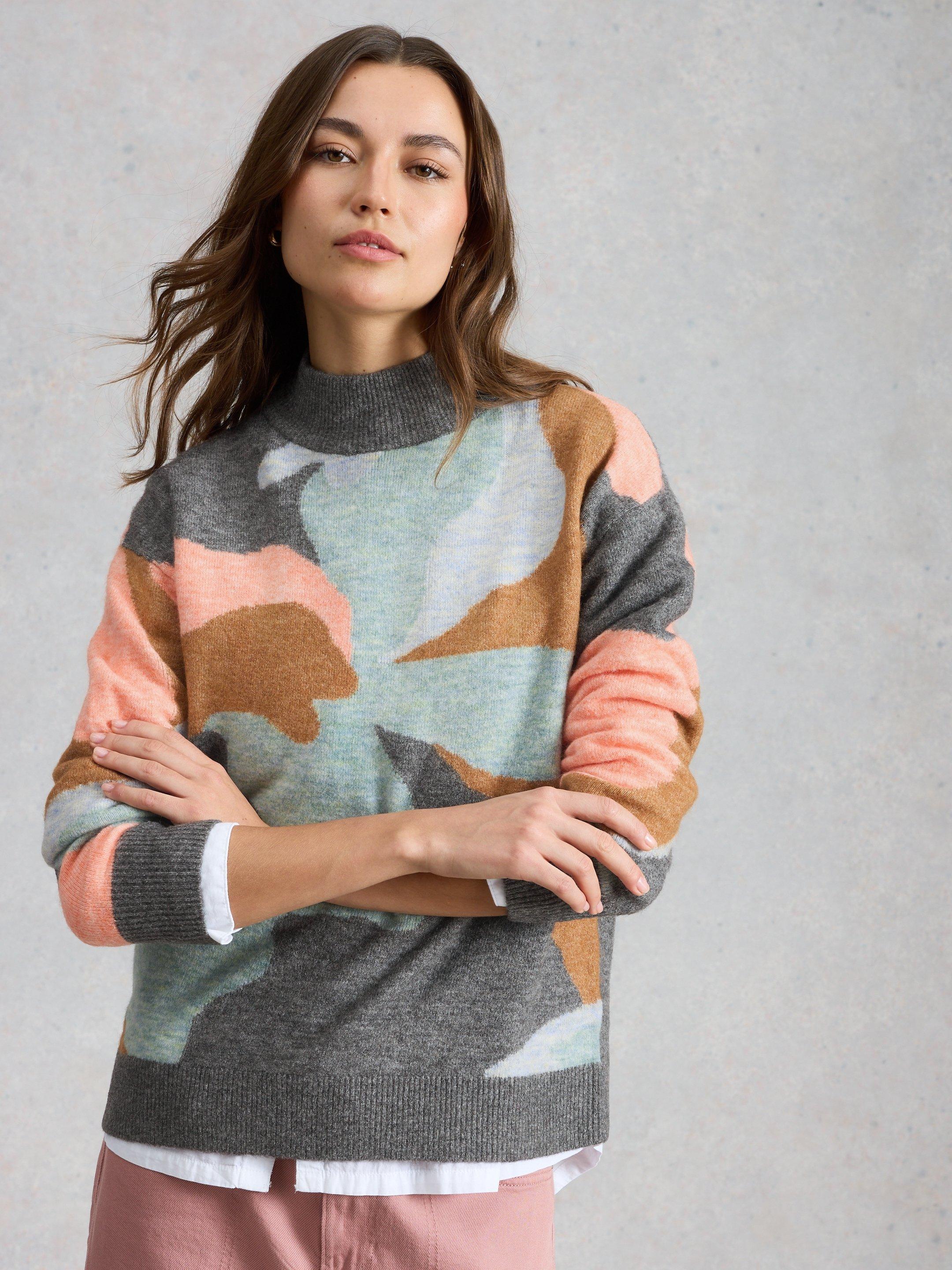 Shop Aria Abstract Jumper