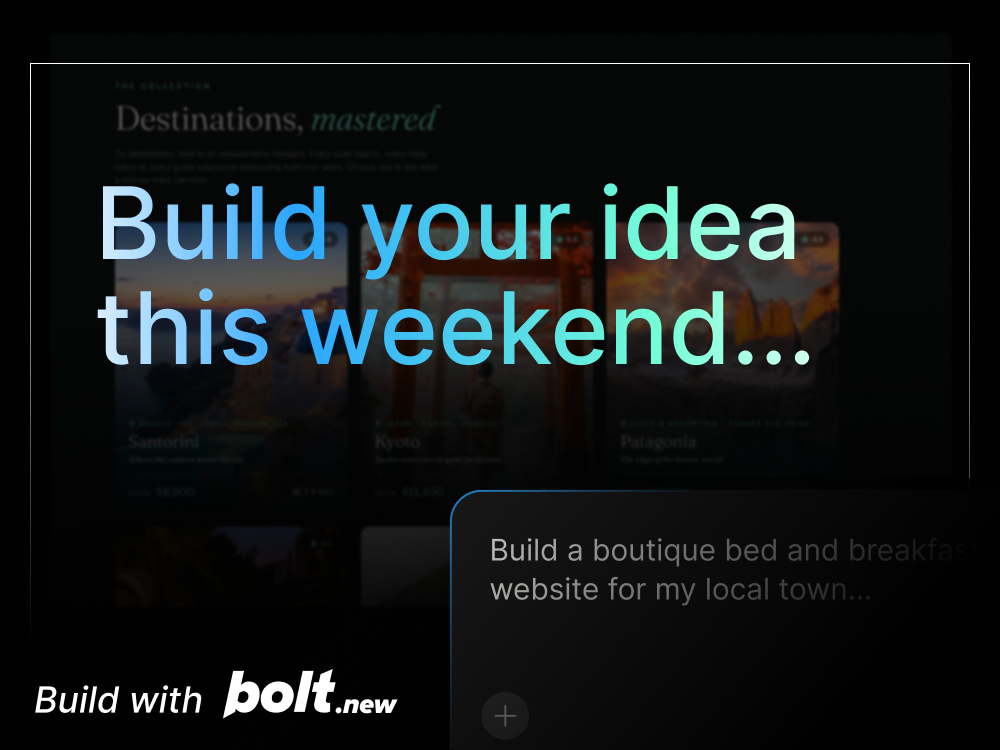 Sponsor: bolt.new