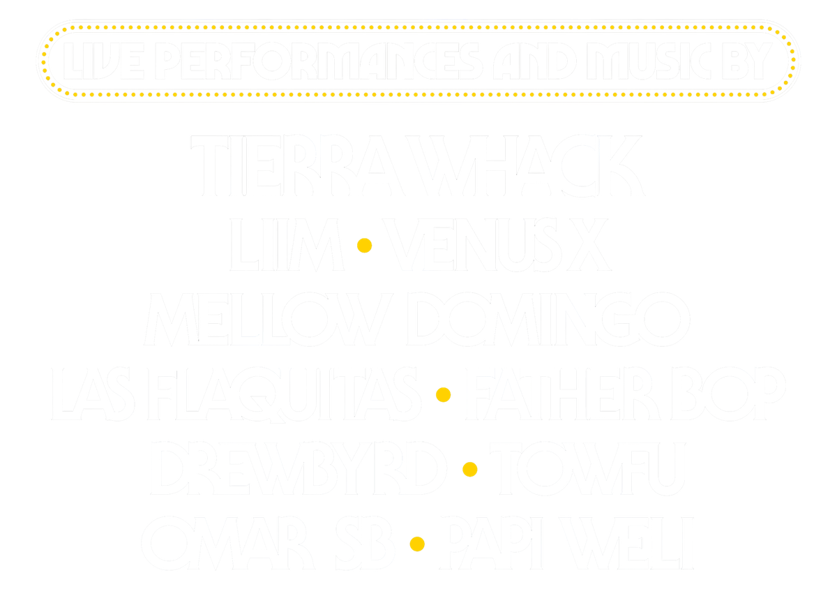 live performances and music by tierra whack, lim, venus x and more