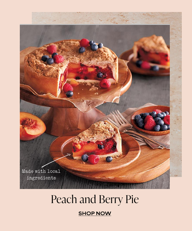 Peach and Berry Pie