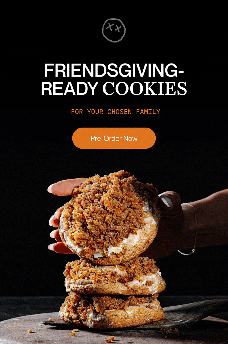 FRIENDSGIVING-READY COOKIES | For your chosen family | Pre-Order Now