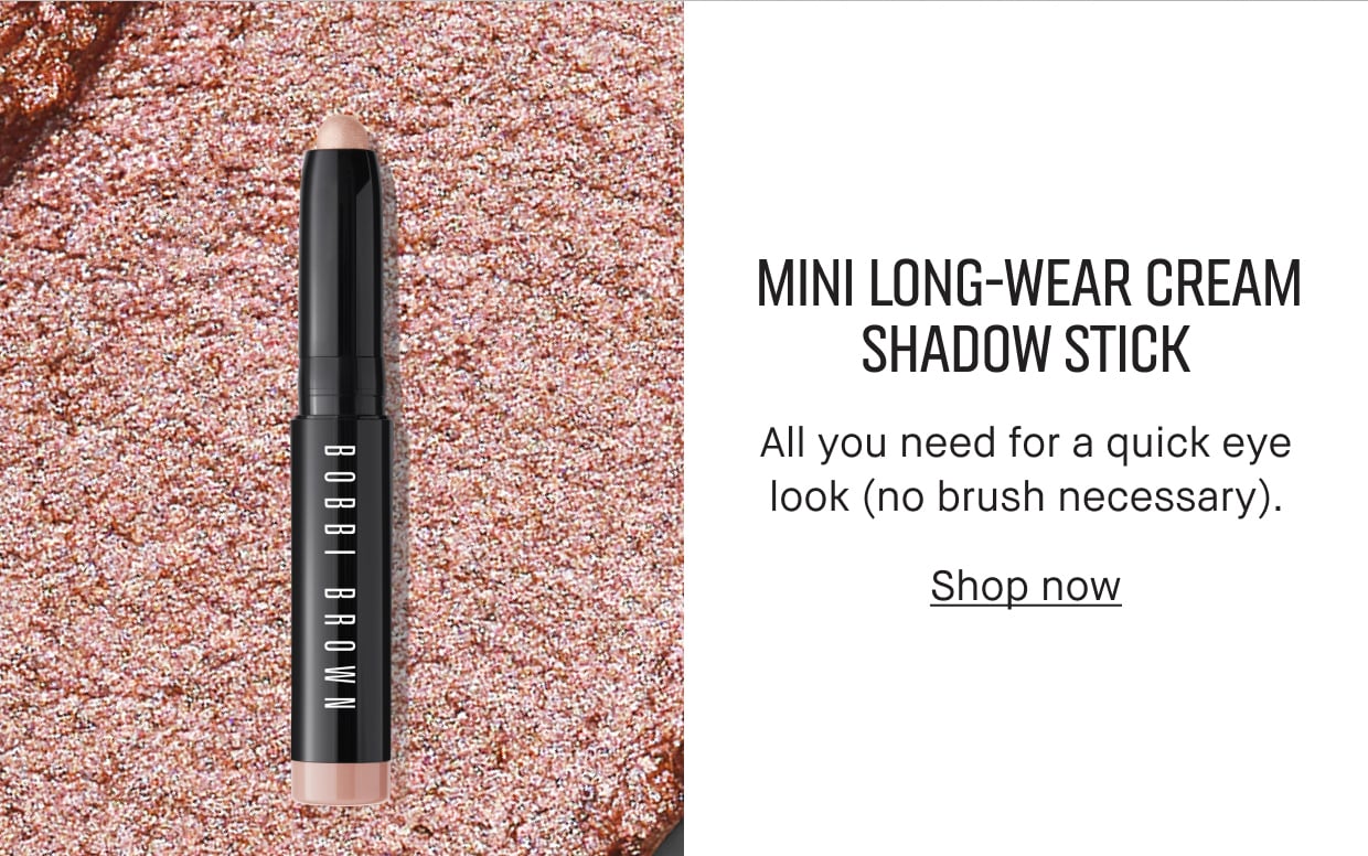 MINI LONG-WEAR CREAM SHADOW STICK | All you need for a quick eye look (no brush necessary). | Shop now