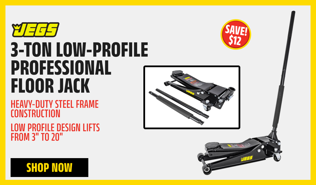 3-Ton Low-Profile Professional Floor Jack