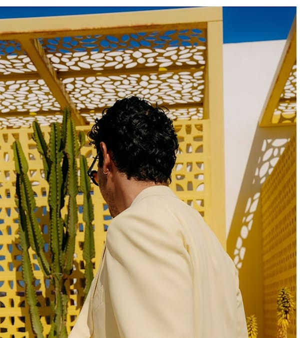 Yellow suit