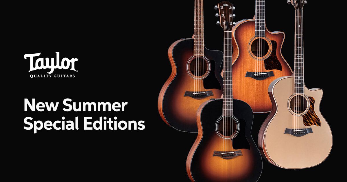 Four Familiar Favorites with Elevated Finishes from Taylor &mdash; Here for a Limited&nbsp;Time