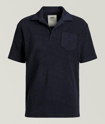 OAS - Terry Cotton Johnny Collar Polo