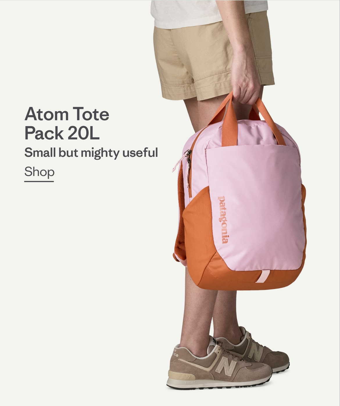 Atom Tote Pack 20 liter. Small but mighty useful.