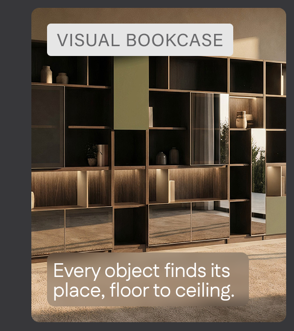 Visual Bookcase.