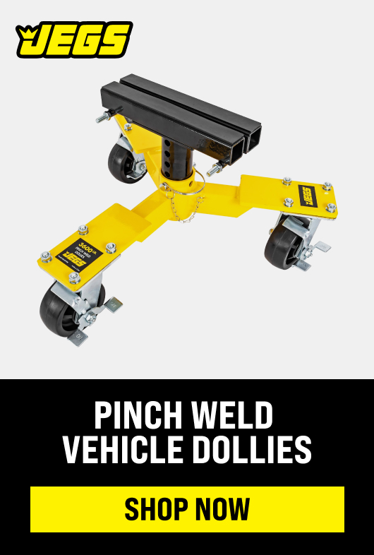 Pinch Weld Vehicle Dollies