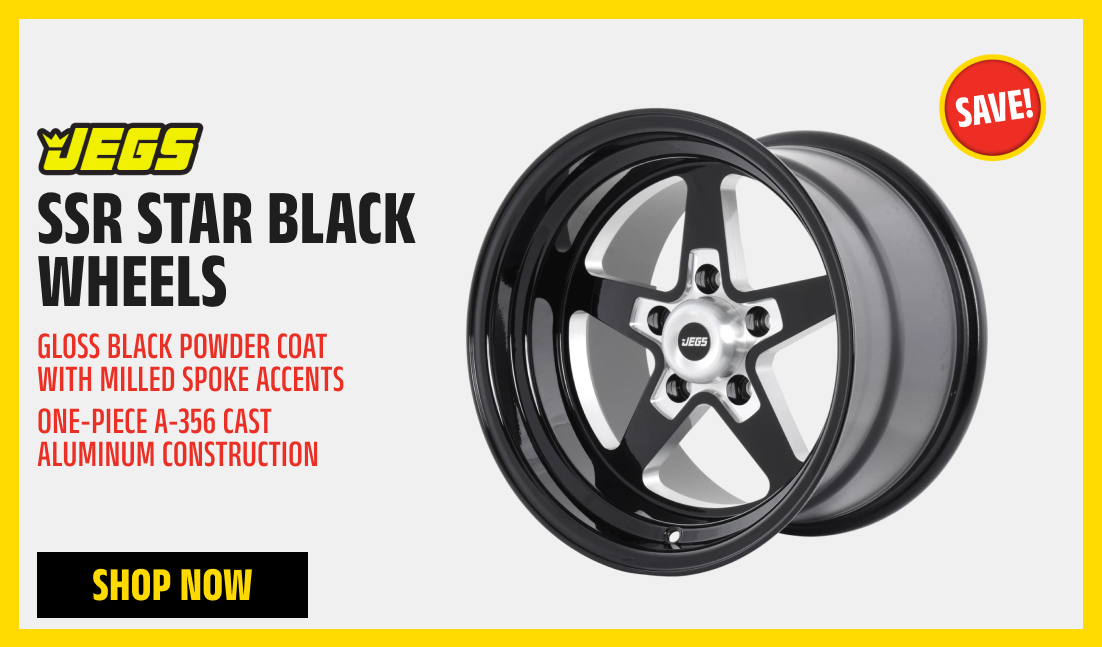 SSR Star Black Wheels