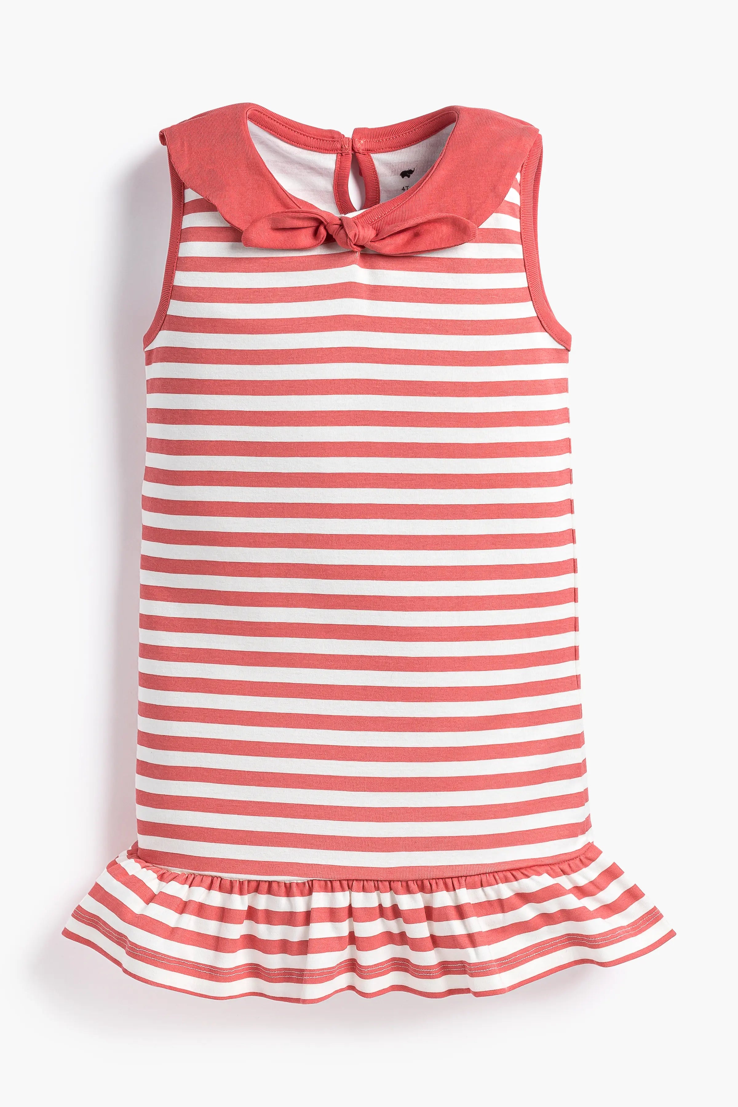 Image of Sailor Dress In Vintage Red Stripes