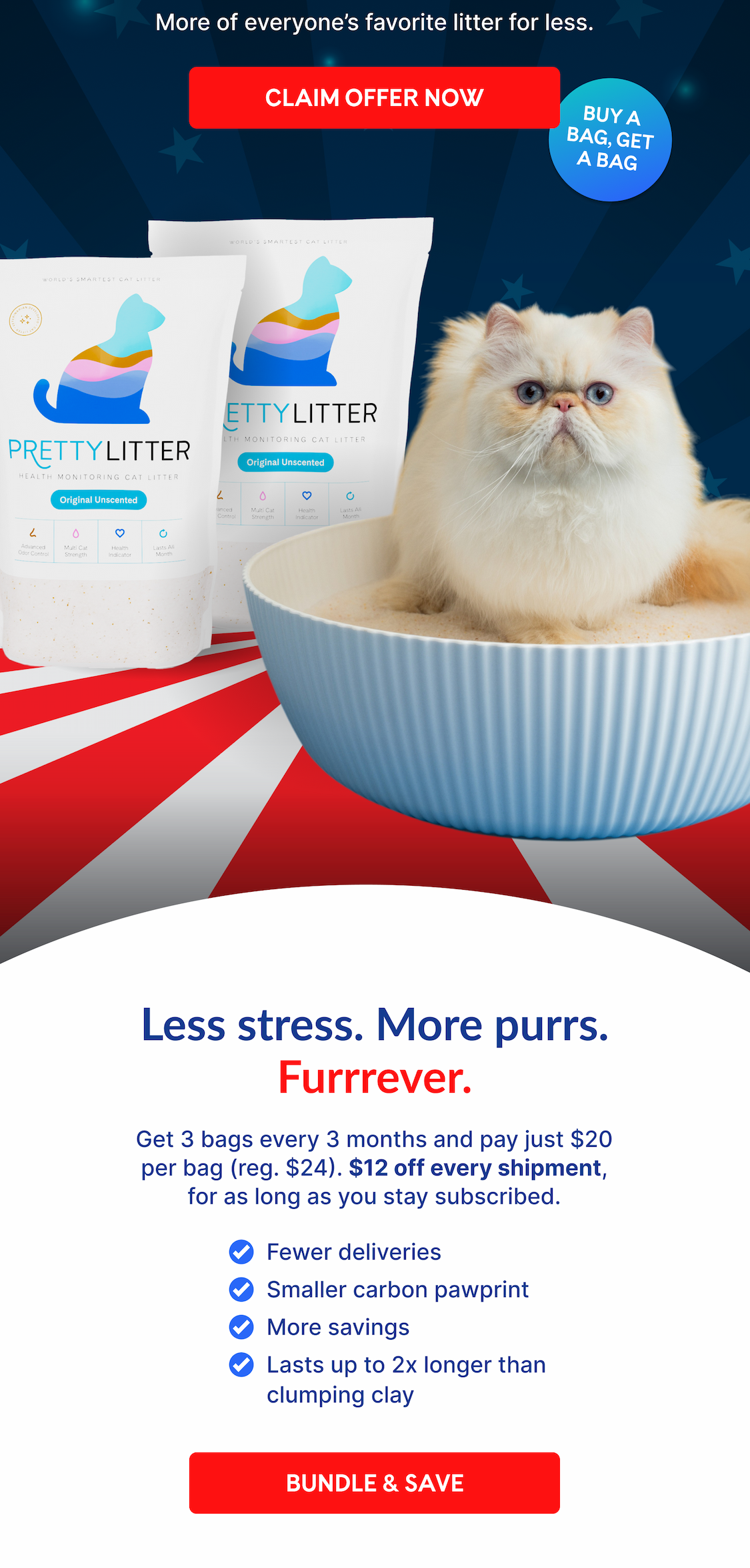 Memorial Day BOGO: Buy one bag, get one free
