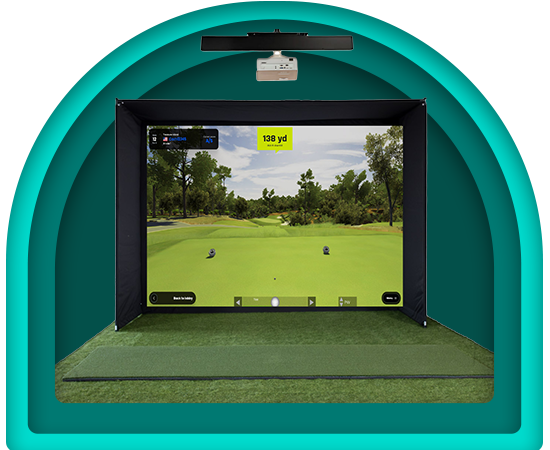 RSG Pro Golf Simulator Studio Bundle
